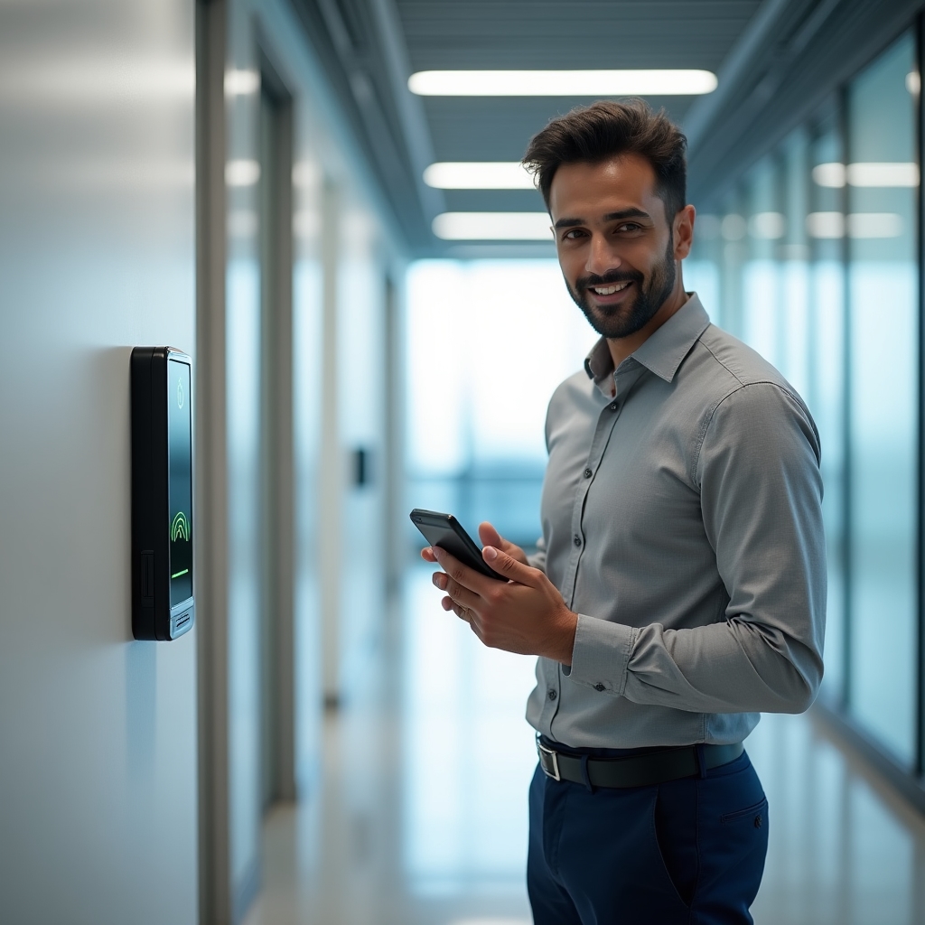 Панель управления контролем доступа в бизнес-центре